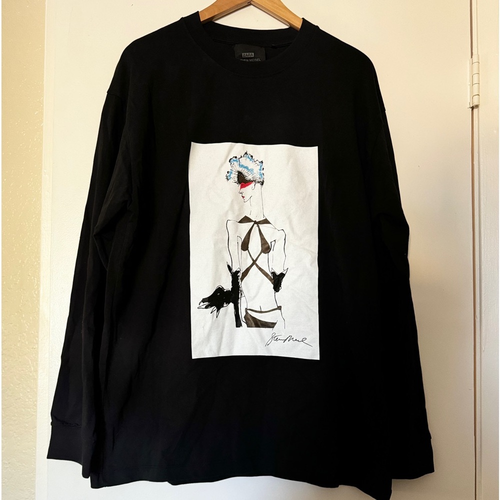 Zara x Steven Meisel sweatshirt L